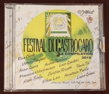 FESTIVAL DI CASTROCARO LA COMPILATION 2016 CD RARO COME NUOVO      