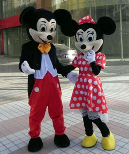 Costume mascotte topolino - topolino, e
