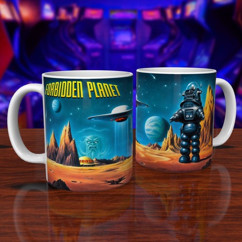 Forbidden planet mug - mug, redux