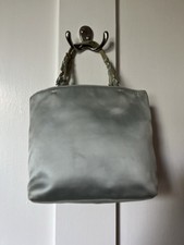 Borsa Prada bambino blu raso