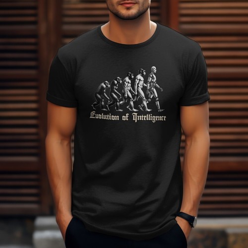 Maglietta evoluzione - maglietta, ai