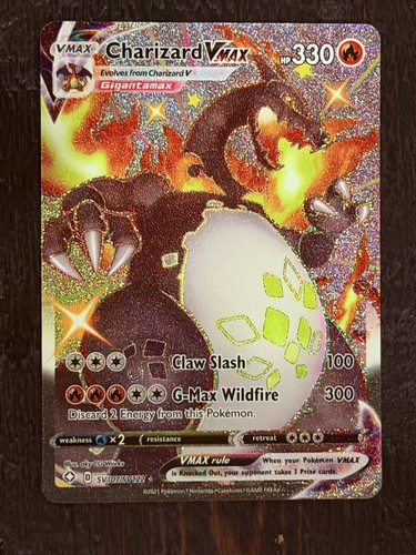 Charizard vmax shining - charizard,