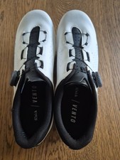 Scarpe bici da corsa, bianco, allaccio BOA, tg. 42, mai usate