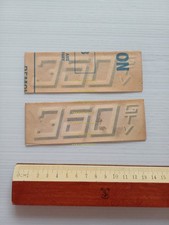 Ducati 350 GTV coppia adesivi decalcomanie originali