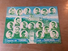 AC TORINO CALCIO CARTOLINA