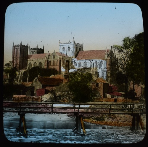 Magic lantern slide ripon - lantern,