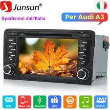 7" 2Din Autoradio Per Audi A3 S3 RS3 8P 8V 8PA GPS Navigatore CD DVD BT RDS DAB+