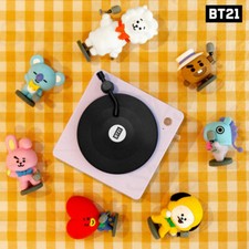 Altoparlante Bluetooth giradischi BTS BT21 merce autentica ufficiale + spedizione espressa