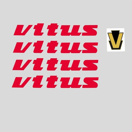 Vitus bicycle frame stickers - vitus,