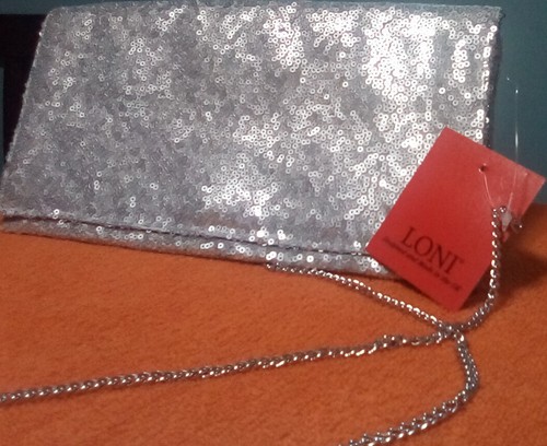 Pochette matrimonio paillettes