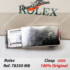 USED Usato Clasp Rolex 78350 M8 Bracelet Fibbia .20
