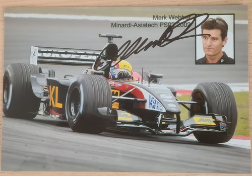 Mark webber minardi 2002 - 2002, foto