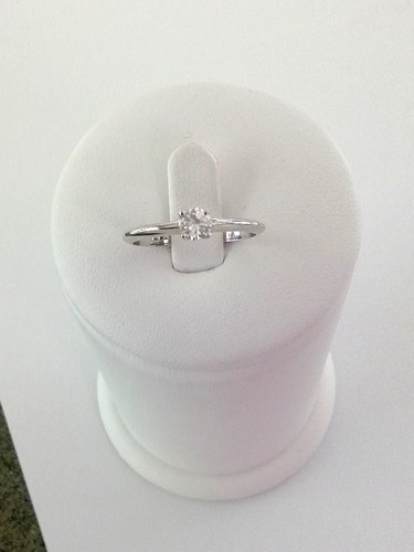 Anello donna solitario - , oro