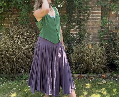 Gonna midi zingara vintage