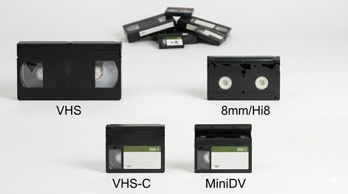 Vhs tape transferred - vhs, dvd
