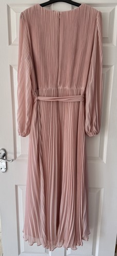 Abito midi plissettato - , rosa