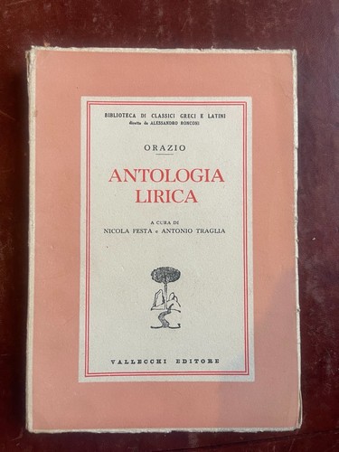 Orazio antologia lirica - orazio, –