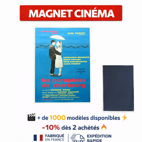 Magnet film les parapluies - film,