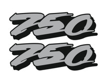 GSXF 750 Decalcomanie/Adesivi