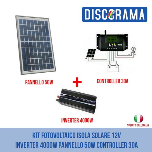 Kit fotovoltaico isola - kit,
