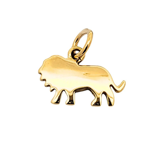 Ciondolo dodo leone oro 18 - ciondolo,