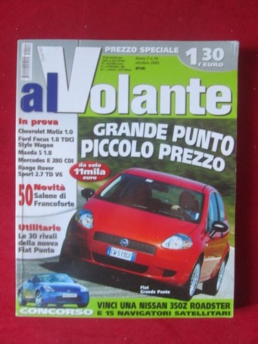 Volante 2005 fiat grande - al,