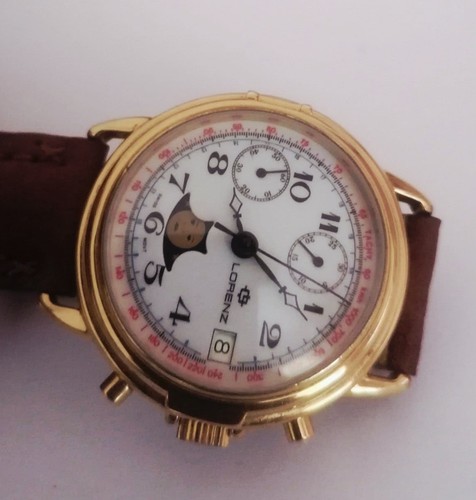 Lorenz chronograph valjoux - lorenz,