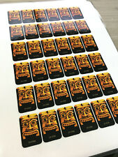 Stickers drop target pour flipper Indiana Jones