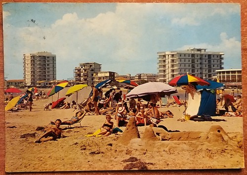 Bibione spiaggia - bibione, (venezia).
