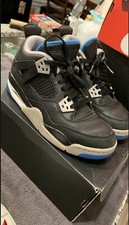 jordan 4’s back & blue