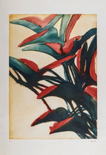 BENATI DAVIDE - Il paese del calmo mattino - acquaforte acquatinta tiratura lim.