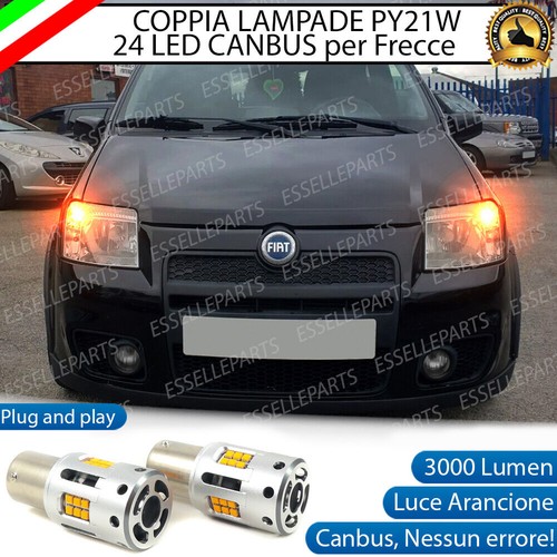 Coppia lampade py21w led - coppia, fiat