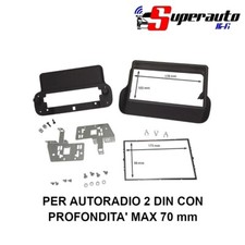 Mascherina Autoradio Fit Fiat