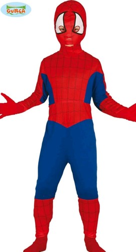 Vestito maschera spiderman