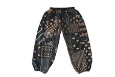 Pantaloni Harem Patchwork