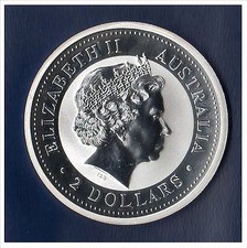 MONETA 2001 AUSTRALIA ANNO DEL