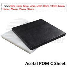 Foglio POM C acetale spessore