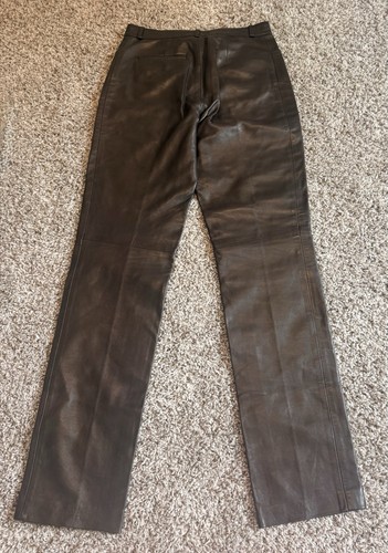Pantaloni pelle vintage - in,