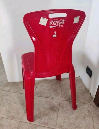 Sedia coca cola - cola, rossa