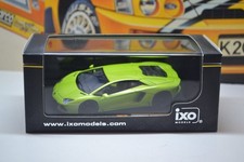 IXO MODELS - LAMBORGHINI AVENTADOR - VERDE - MODELLINO AUTO SCALA 1/43 - MOC155