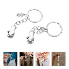  2 Pcs Portachiavi Guantoni Da