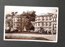 Napoli-Piazza S. Nazzaro e tunnel di Fuorigrotta. Timbro Servizio Mobile. 1934.