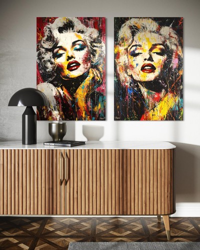 Quadro tela marilyn - quadro,