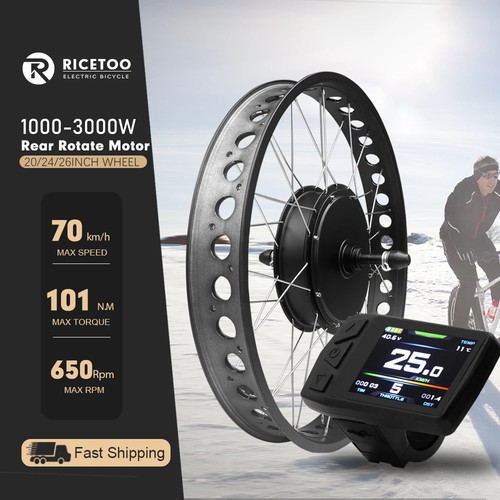 Fat bike elettrica - fat, 48v