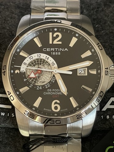Reloj certina podium gmt - ds,