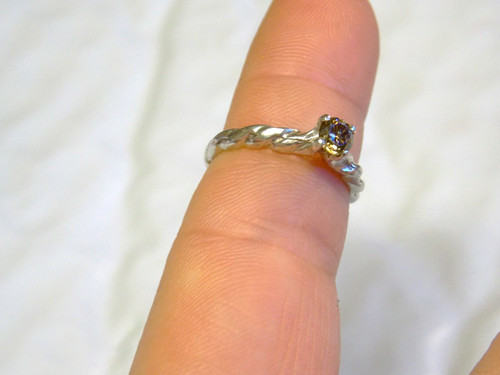 Moissanite marrone champagne - ,