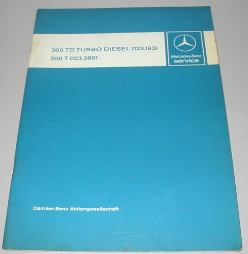 Werkstatthandbuch mercedes - werkstatthandbuch, w