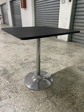 Tavolino 60x60 quadrato con base centrale per bar bistrot Horeca