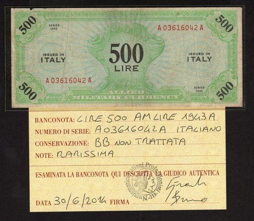 Lire 500 occupazione - am-lire,