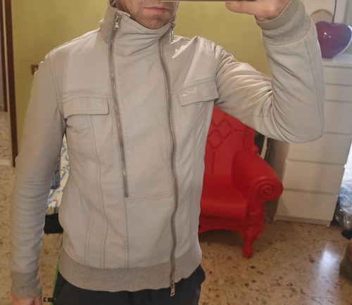 Giacca pelle ixos originale - m,